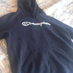 Champion Black Hoodie